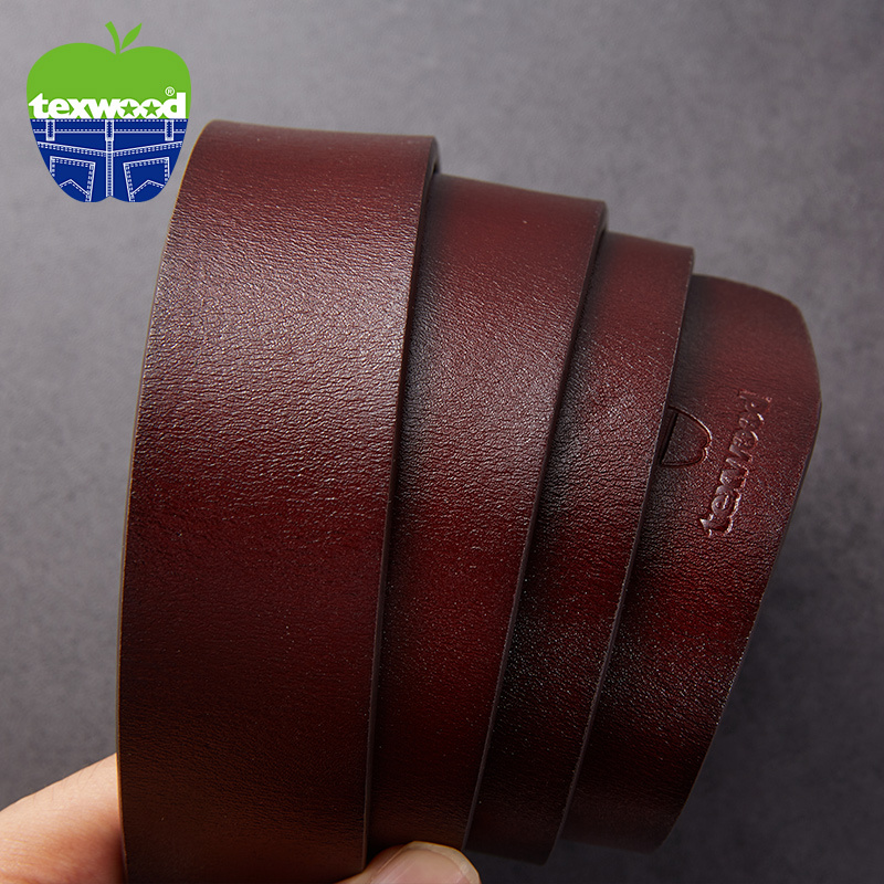 Texwood皮带男真皮韩版自动扣腰带纯牛皮裤带青年休闲百搭潮人