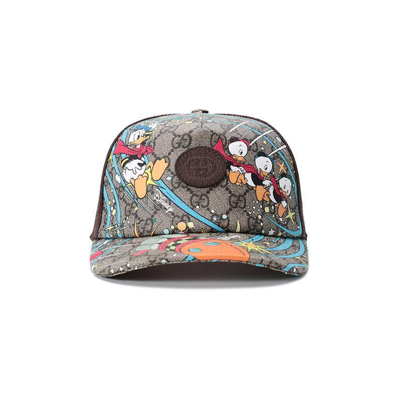 gucci 古驰 男士 disney x gucci系列人造帆布/织物帽子棒球帽鸭舌帽