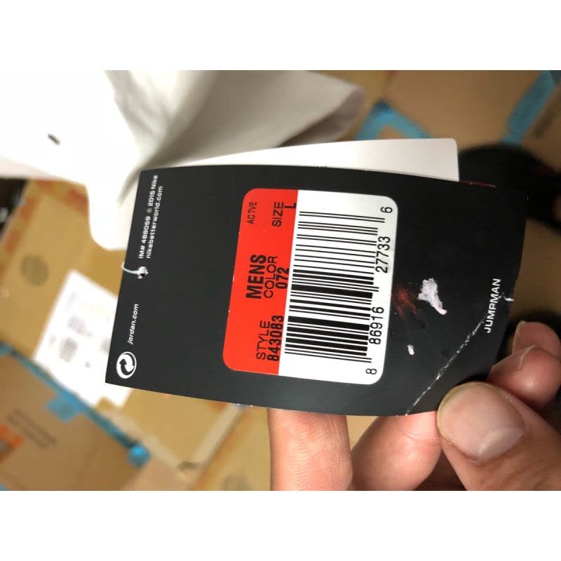 耐克NIKEAIRJORDAN男子运动短袖-843083-072图片