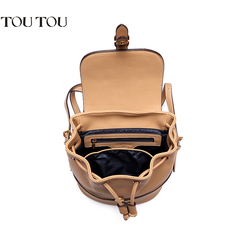 toutou2019迷你双肩包女韩国时尚百搭学院风迷你少女小背包