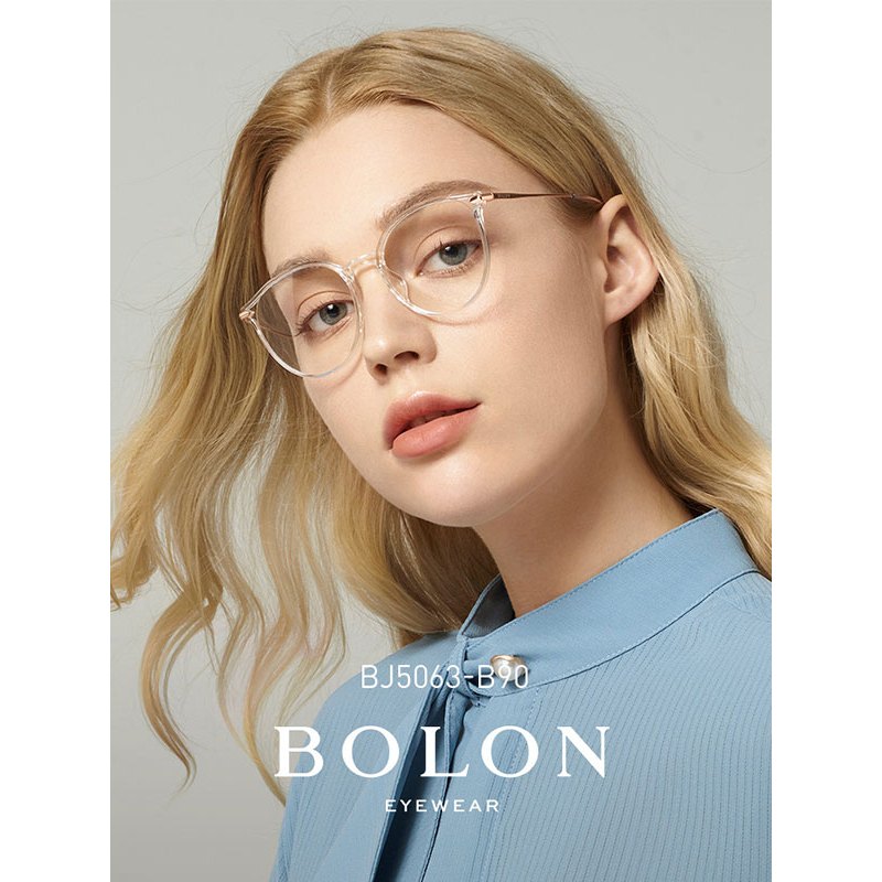 BOLON暴龙新款光学镜女猫眼防蓝光近视镜潮流眼镜架BJ5063