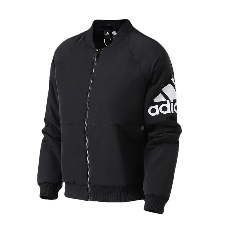 【自营】adidas女服外套夹克飞行服休闲运动服DT2402 L DT2402黑色