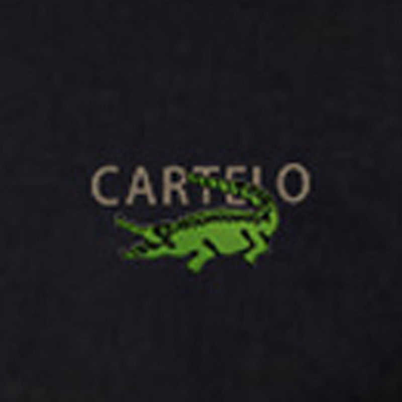 卡帝乐鳄鱼(CARTELO)男士简约休闲纯色T恤韩版大码夏季上衣