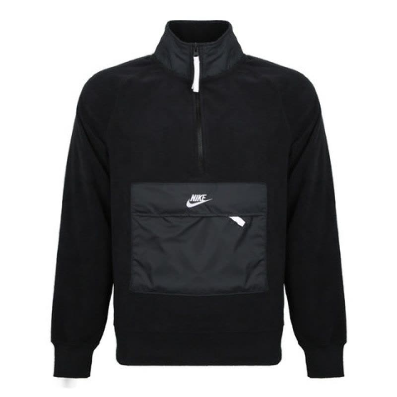 Nike耐克男子AS M NSW TOP HZ CORE WNTR SNL套头衫929098-010图片