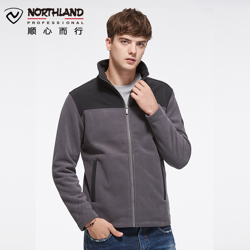 诺诗兰（NORTHLAND）户外男式保暖防风绒外套GF075Y01