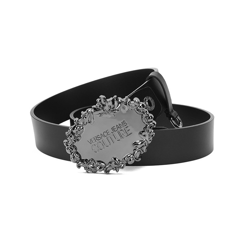 VERSACE JEANS COUTURE 范思哲 男士皮革板扣式可裁剪皮带腰带 71YA6F05 71627