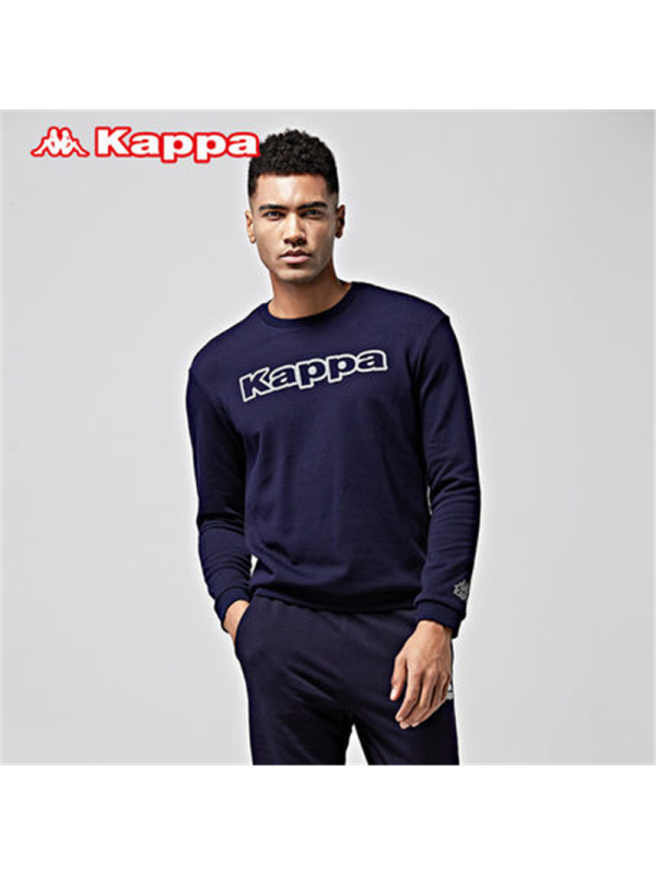 Kappa卡帕男款运动卫衣外套休闲针织上衣|K0752WT10D