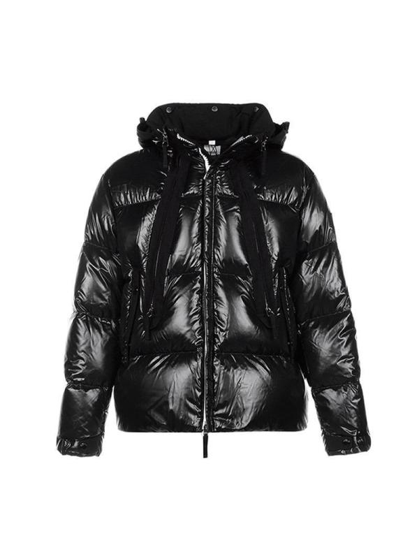 burberry博柏利男款锦纶隐藏式连帽鹅绒羽绒服80236591