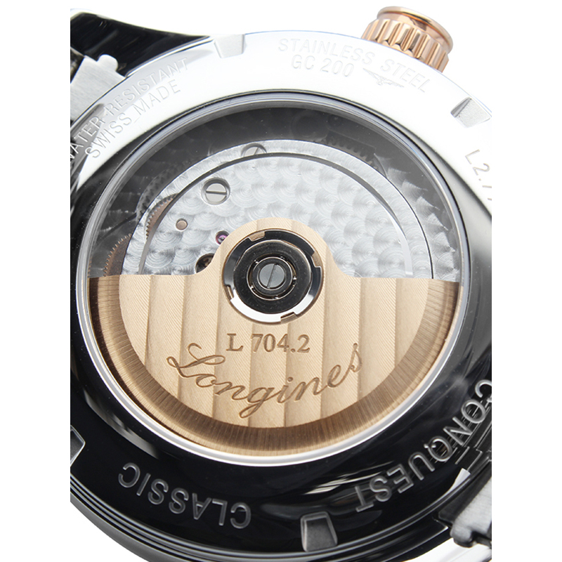 浪琴longines 康铂系列 L2.799.5.56.7 自动机械男表