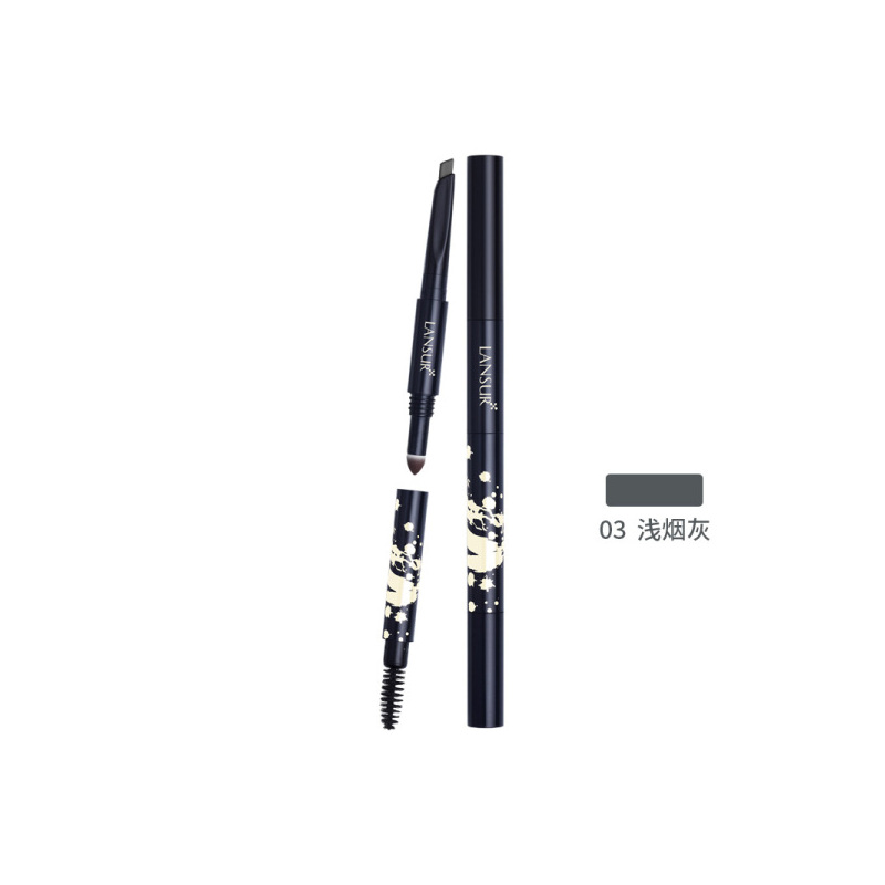 兰瑟十眉三效立体塑型眉妆眉粉套盒03浅烟灰Smoky Gray 初学者不易脱妆小蓝盒正品