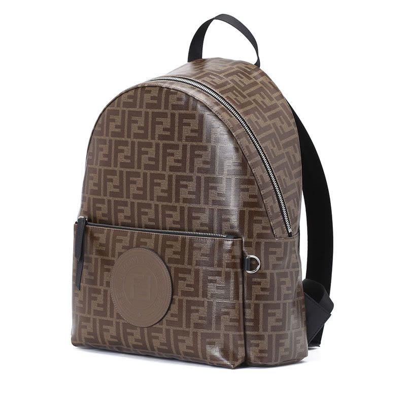 Fendi FF印花 双肩包 7VZ042图片