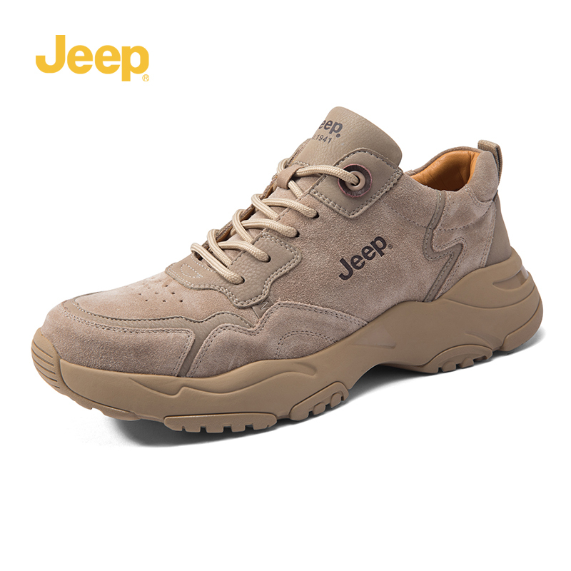 券jeep吉普男鞋时尚潮流透气厚底增高户外休闲运动鞋男主要参数品牌