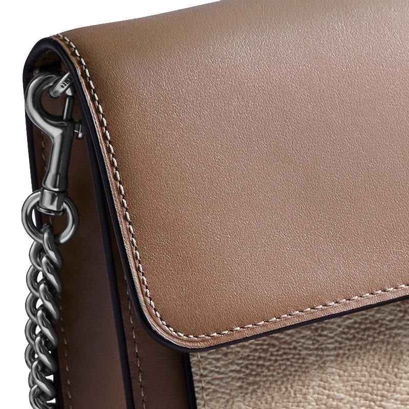 【预定】COACH/蔻驰 DREAMER 斜挎包 87898 19.5*13*4CM牛皮革\PVC图片