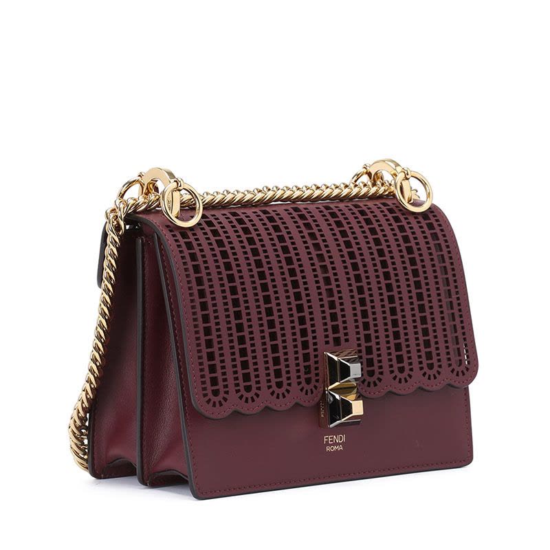 FENDI KAN I 镂空款单肩包 小号 8M0381 19x14x9CM图片
