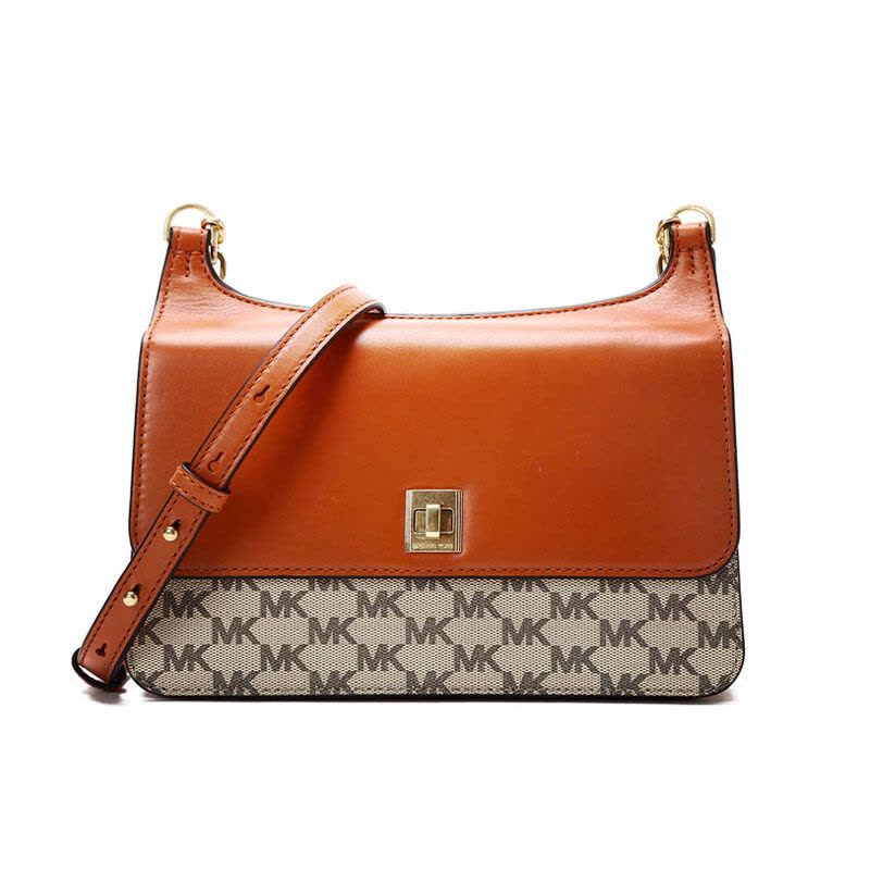 Michael Kors/迈克·科尔斯 女士MK印花Natalie拼接斜挎包 30F6ANEM2V图片