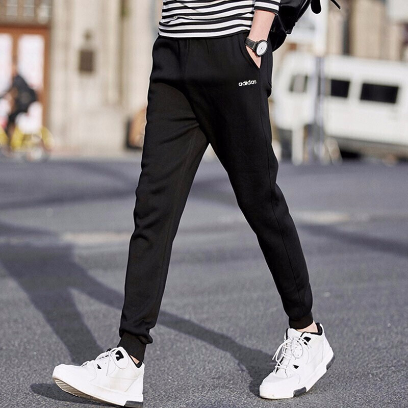 adidas男服运动长裤收口休闲运动服DX3686