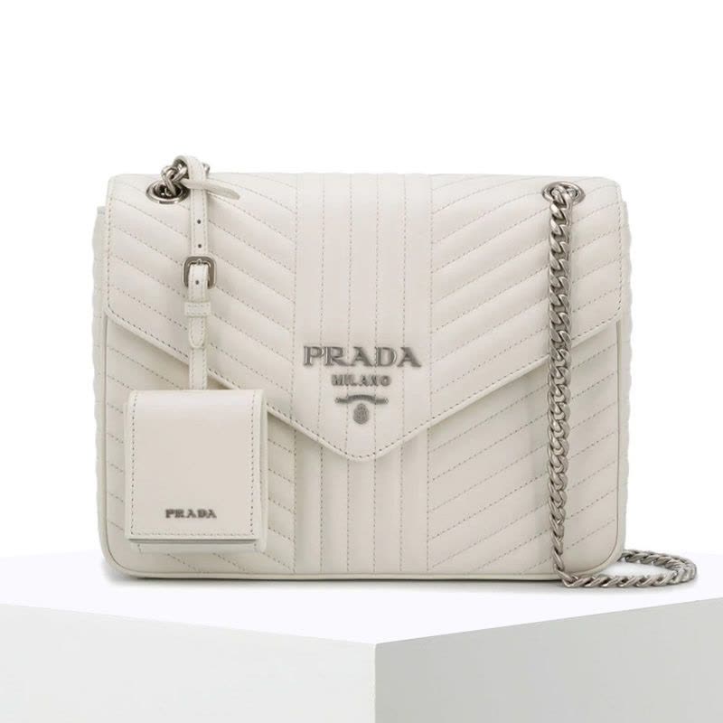 预订 20春夏PRADA Diagramme 单肩包1BD226 AOI 24*17*7CM图片