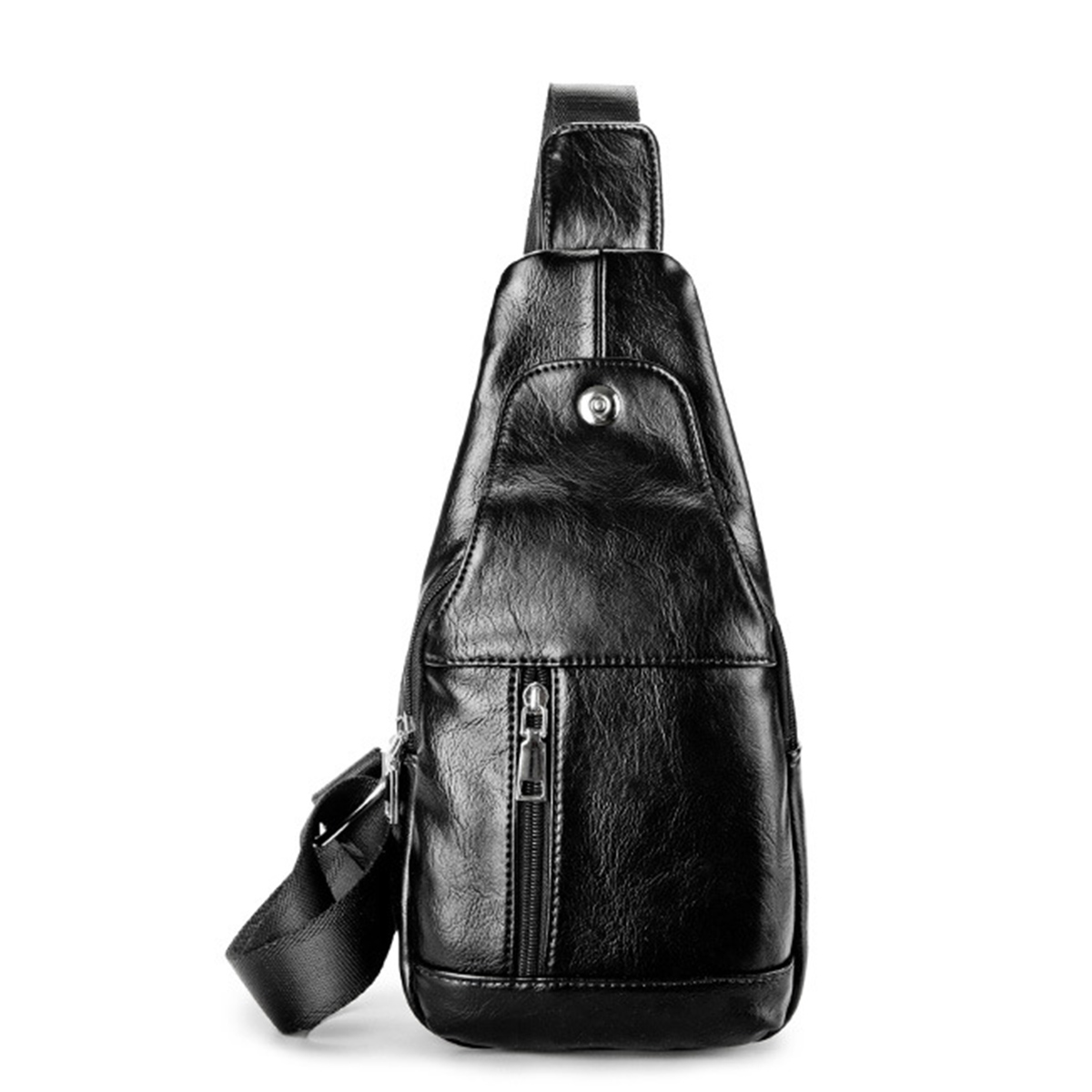 新款单肩男包斜挎小包潮款新款男士胸包韩版休闲腰包参数