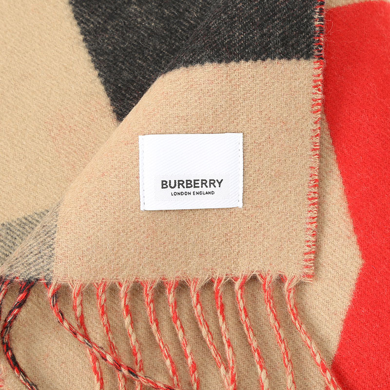 博柏利burberry围巾字母印字标毛质织物男女同款围巾丝巾披肩8037494