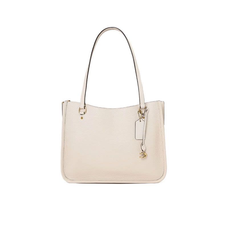 预售 蔻驰 COACH Tyler Carryall C挂坠 粒面皮 购物袋C2273 女士单肩手提包图片