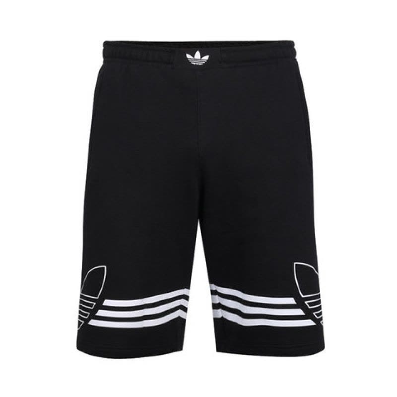 adidas阿迪三叶2019男子OUTLINE SHORT针织短裤DU8135图片