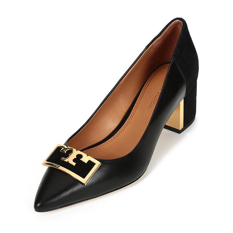 tory burch 托里·伯奇 奢侈品 tb女鞋 皮革 尖头高跟鞋皮鞋 60515