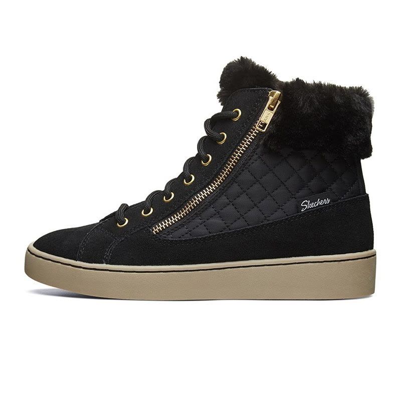 SKECHERS(斯凯奇)女鞋休闲鞋44390-BLK图片