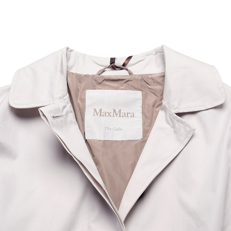 麦丝玛拉 Max Mara The Cube 女士棉质长款大衣风衣外套 90210627 FTRENCH