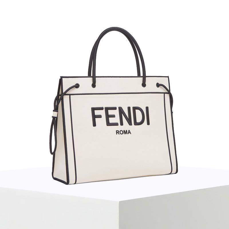 预订 FENDI ROMA TOTE单肩手提包袋 加州天空LOGO 8BH379图片