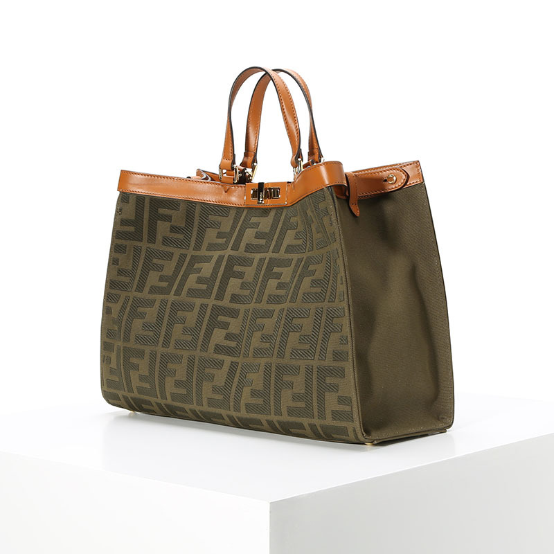 预定fendi芬迪peekabooxtote手拎包4129516cm