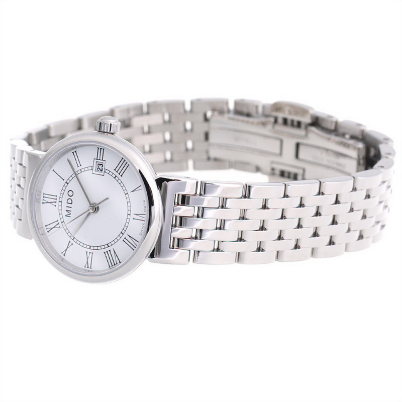 美度mido瑞士手表都瑞系列时尚休闲石英表女表钢带