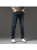 韩版时尚男士弹力牛仔裤男春季常规宽松小直筒长裤百搭休闲运动裤