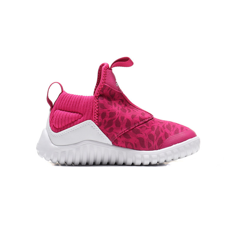 【自营】adidas童女婴童婴童鞋海马宝宝学步休闲运动鞋B96350 B96350洋红