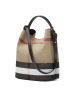 BURBERRY 经典格纹 斜挎包水桶包