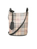 BURBERRY Lorne 经典格纹水桶包 小号 斜挎包