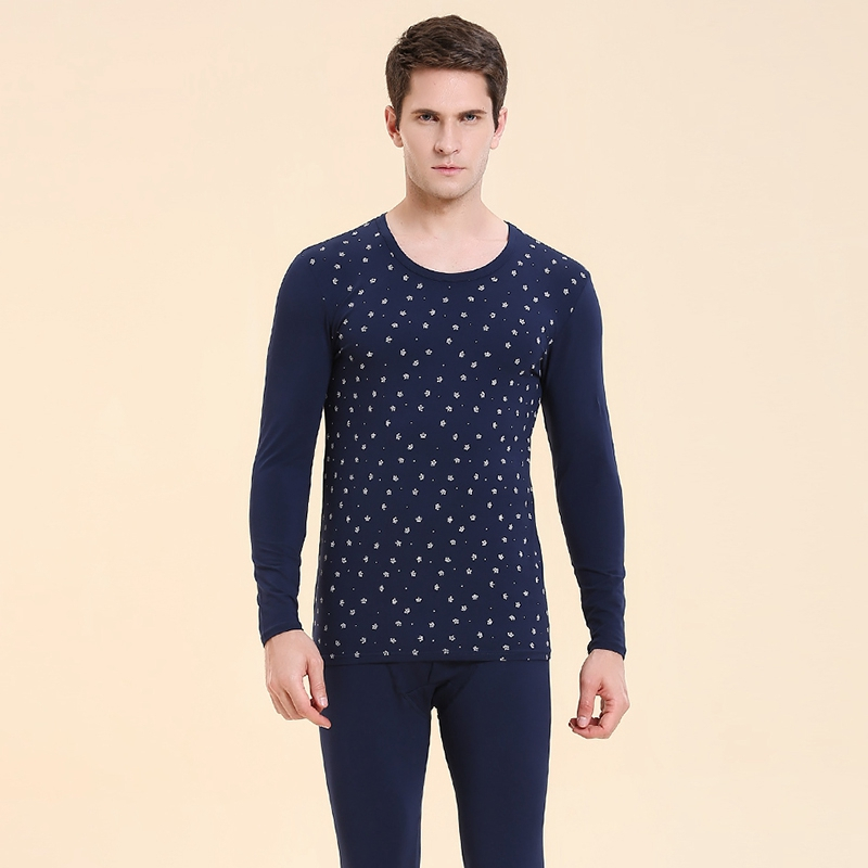 券红豆(hodo)男士内衣男式秋衣秋裤棉氨印花保暖内衣套装主要参数品牌