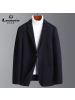 秋冬新款手工双面呢西装羊毛西服男士羊绒小西装妮子西服外套男装