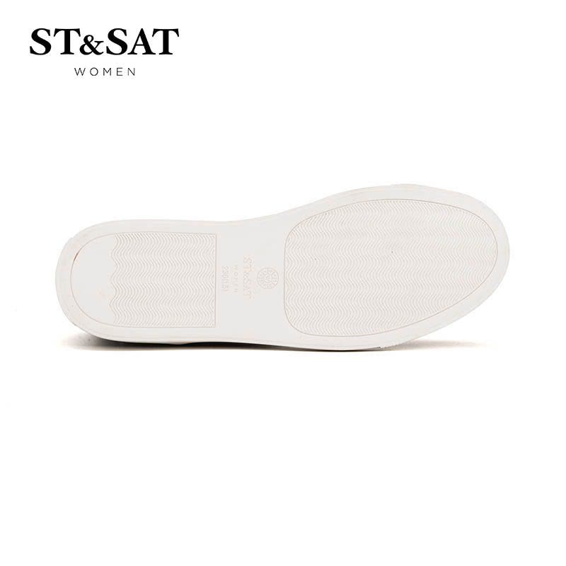 St&Sat/星期六冬切尔西短靴女圆头铆钉时尚女靴子SS64117251图片