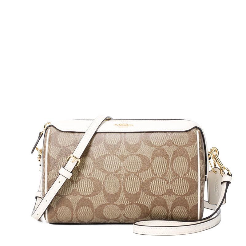 Coach 无柄波士顿单肩包 F77879图片