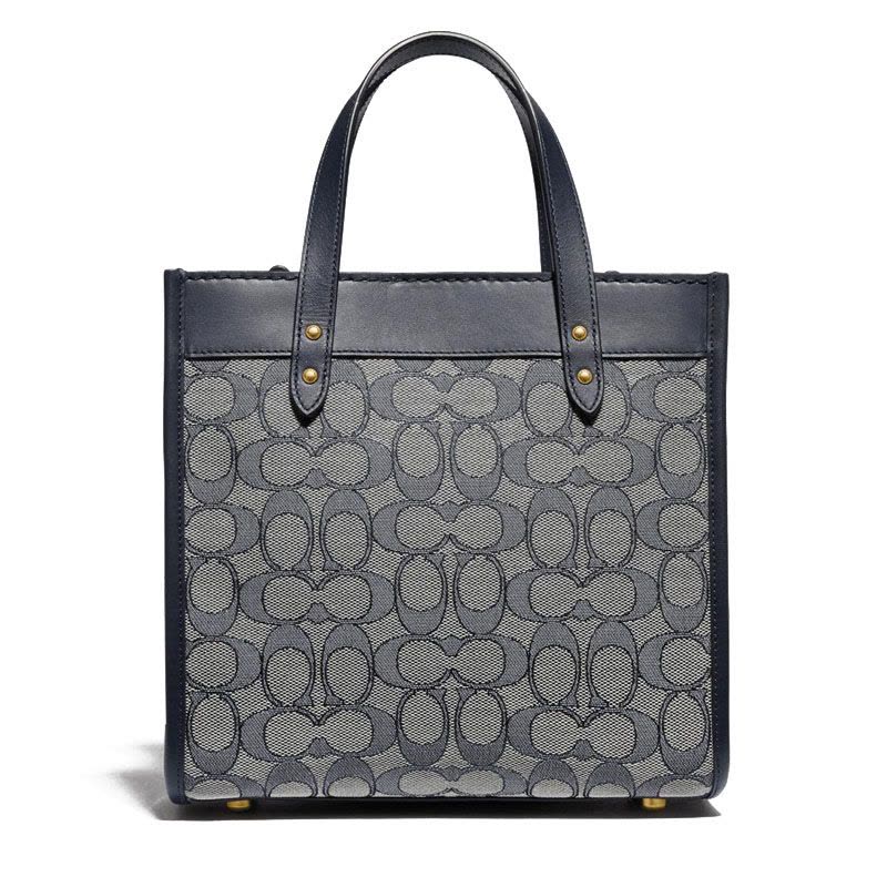 COACH 蔻驰 FIELD TOTE TOTE包 手提包单肩包 LOGO印花 织物拼皮 C3865图片