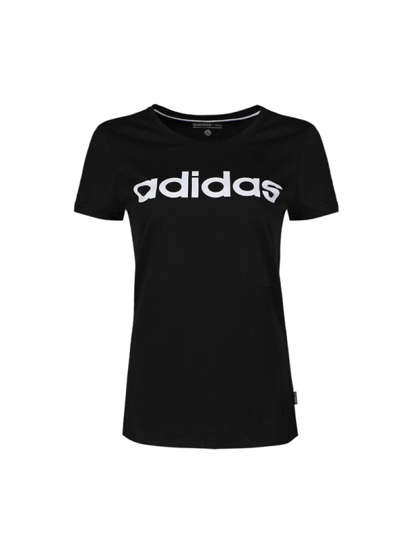 Adidas阿迪达斯女装 2019新款NEO运动休闲圆领短袖T恤 DM2064