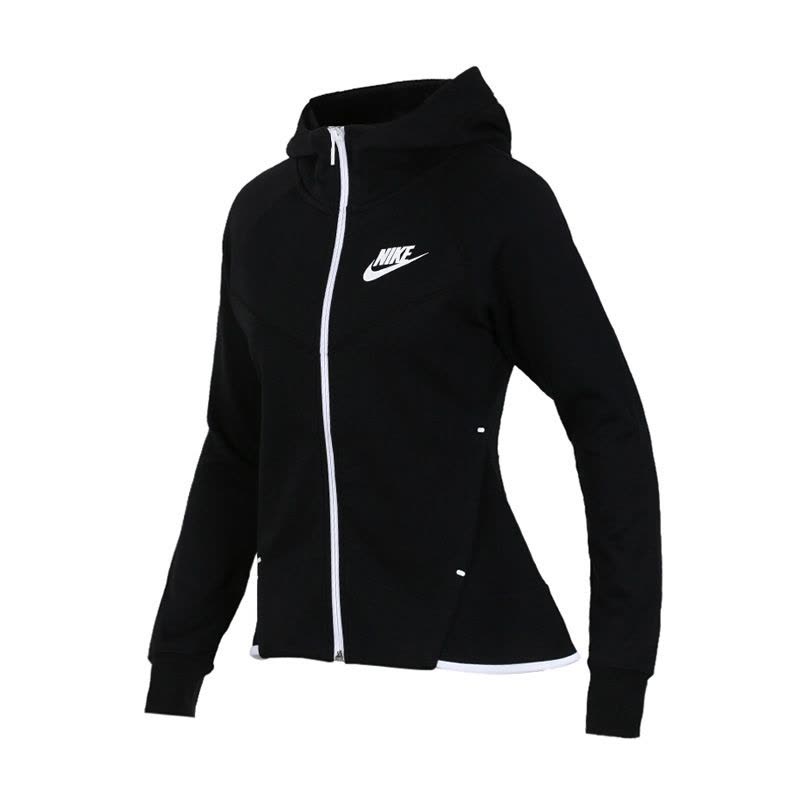 Nike耐克女子秋季运动休闲连帽针织夹克外套930760-011图片