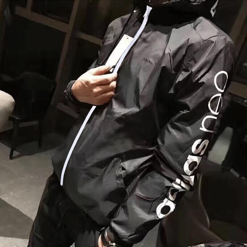 阿迪达斯Neo男装外套款运动休闲防风连帽梭织夹克CD1634图片