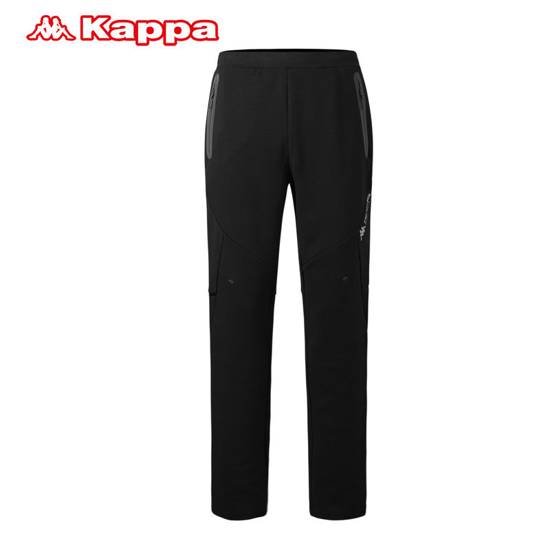 Kappa卡帕男款卫裤运动裤休闲健身裤针织长裤K0752AK27