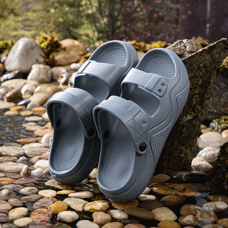 2025年春夏季男士新款简约潮流休闲百搭透气日常舒适男款凉鞋图片