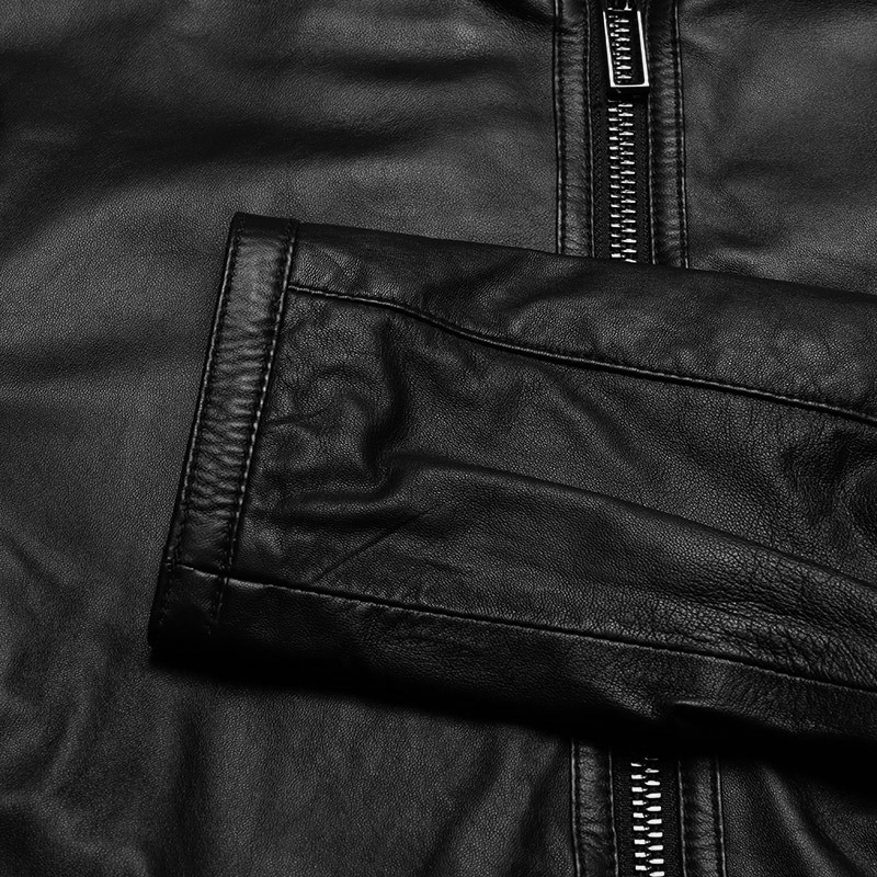 EMPORIO ARMANI 阿玛尼 男士 羊皮革皮衣夹克外套A1R04P A1P16