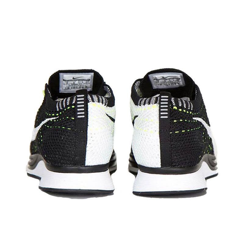 NikeFlyknitRacer黑白阴阳鸳鸯飞线男女休闲跑鞋526628-01图片