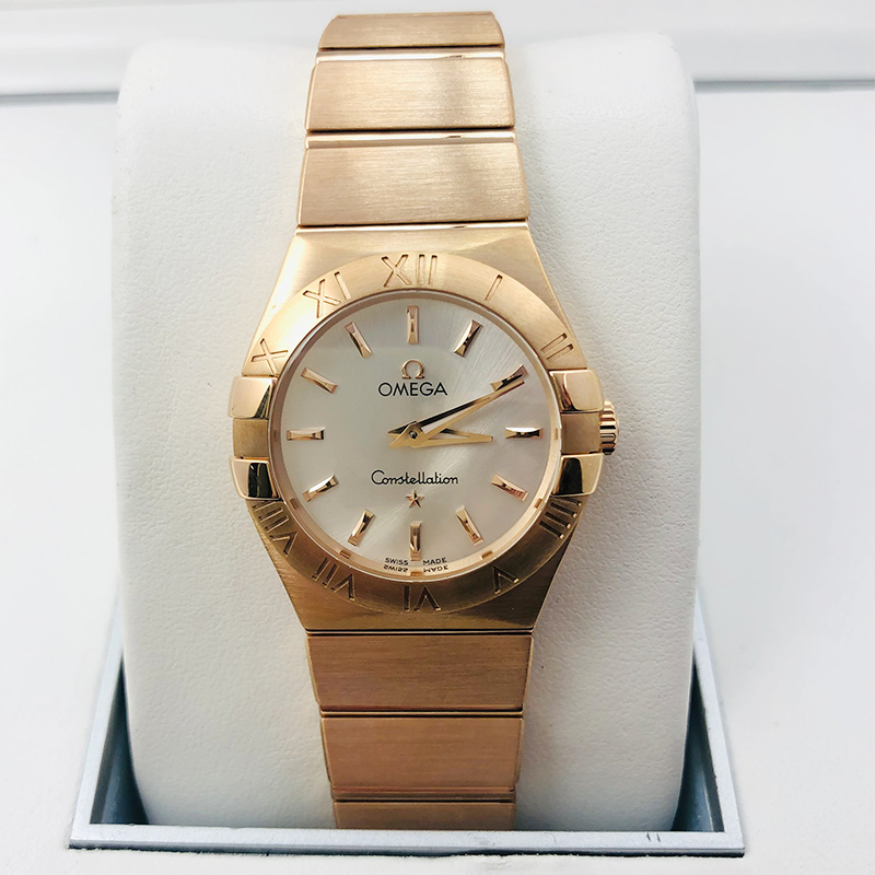 欧米茄星座石英女表12350276002001