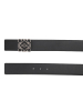预售 罗意威LOEWE Anagram 方型LOGO徽标女款腰带 4.0D515.02.010银扣