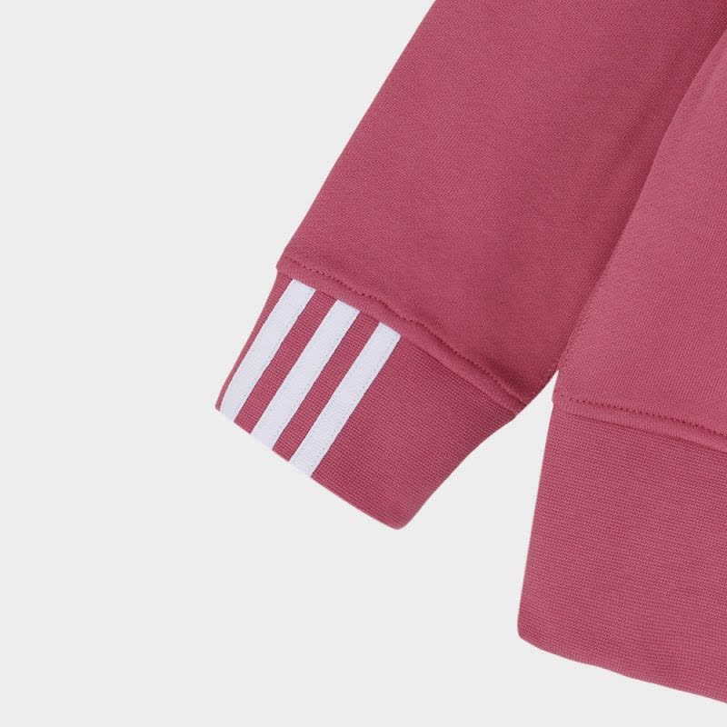 Adidas阿迪达斯三叶冬季女子套头衫运动休闲针织卫衣EJ8569图片